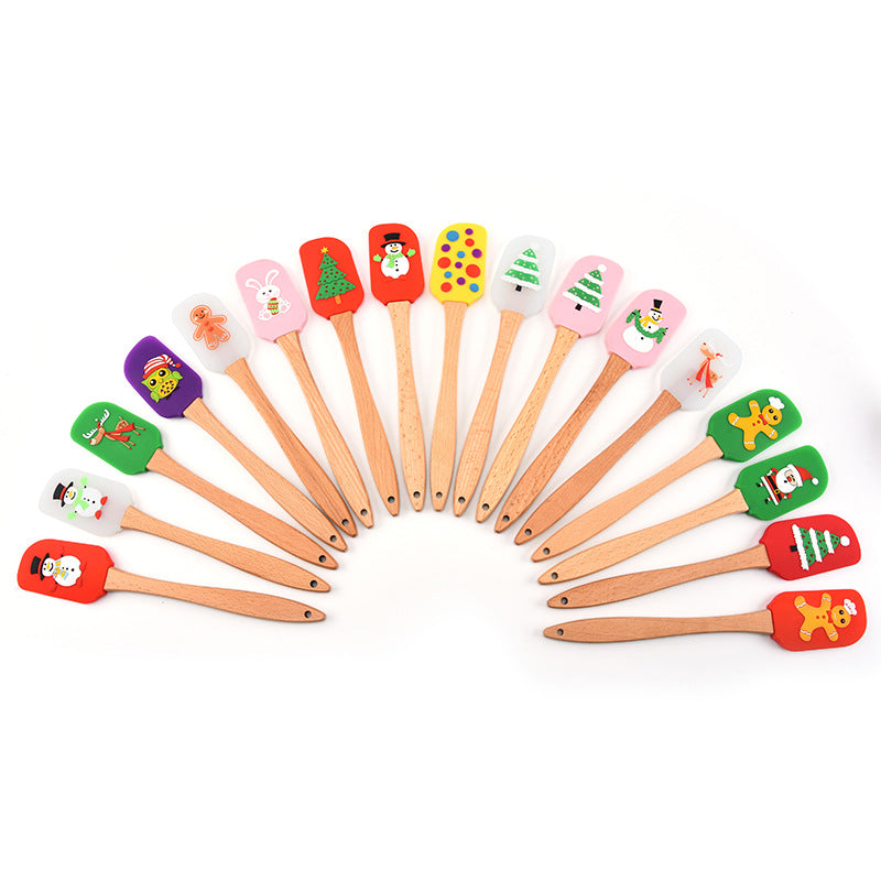 Wholesale Cake Baking Tools Butter Silicone Scraper
